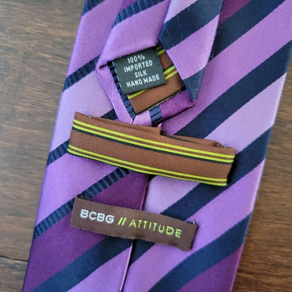 Men's Lot of 7 Neckties Hugo Boss BCBG Van Heusen Stafford Vitorofolo Silk Tie - Picture 5 of 8